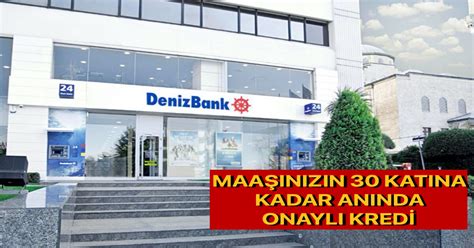 DenizBank'tan Kredi Alma Süreci Detaylı Anlatım